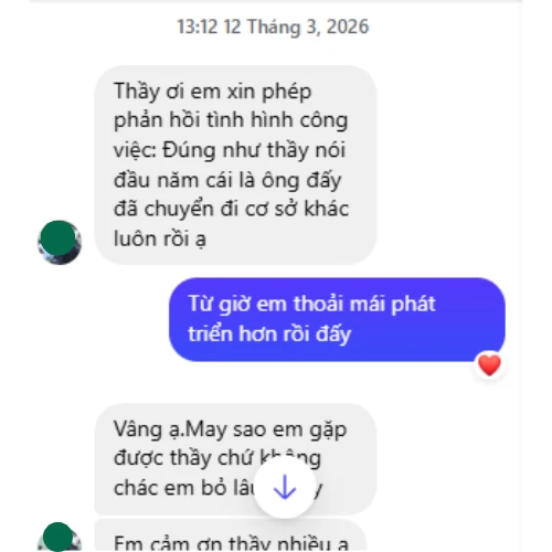 Chia sẻ sau buổi luận giải Tử Vi Thanh Dương